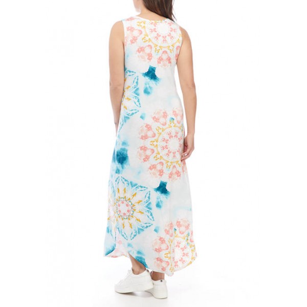 New Directions® Studio Women's Sleeveless Round Hem Maxi Dress