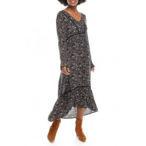 New Directions® Women's Floral Tiered Maxi Dress 