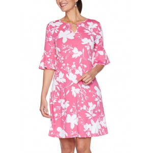 Ruby Rd Women's Must Haves III Wildflower Puff Printed Dress 