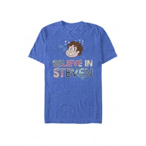 Cartoon Network Steven Universe Believe In Gems Short Sleeve Graphic T-Shirt 