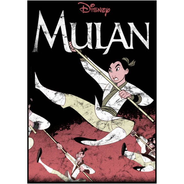Disney® Disney Princess Mulan Frame Short Sleeve Graphic T-Shirt
