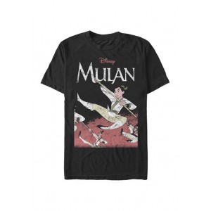 Disney® Disney Princess Mulan Frame Short Sleeve Graphic T-Shirt 