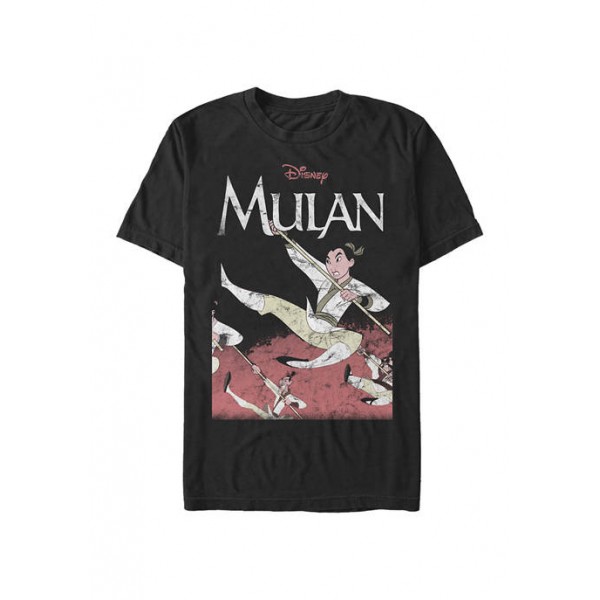Disney® Disney Princess Mulan Frame Short Sleeve Graphic T-Shirt