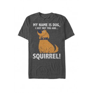 Disney® Pixar™ Up My Name is Dug Squirrel Short Sleeve T-Shirt 