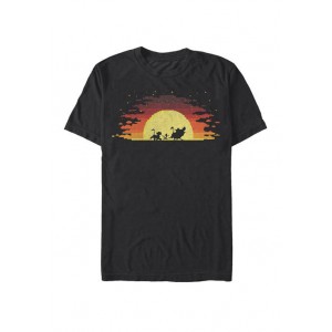 Disney® Pixelated Sunset Short Sleeve T-Shirt 