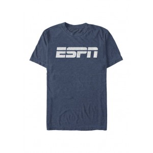ESPN ESPN White Logo Short Sleeve Graphic T-Shirt 