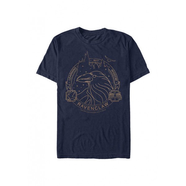 Harry Potter™ Harry Potter Ravenclaw Line Art Symbol Graphic T-Shirt