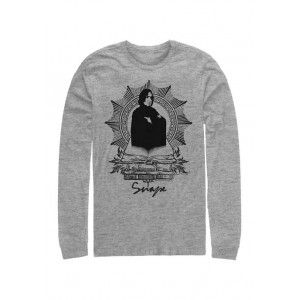 Harry Potter™ Harry Potter Snape Dark Arts Long Sleeve Graphic Crew T-Shirt
