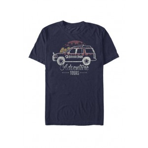 Jurassic Park Vintage Adventure Tours Short Sleeve T-Shirt 