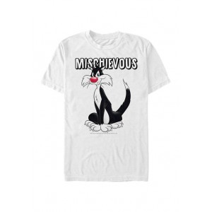 Looney Tunes™ Mischievous Sylvester Graphic Short Sleeve T-Shirt 