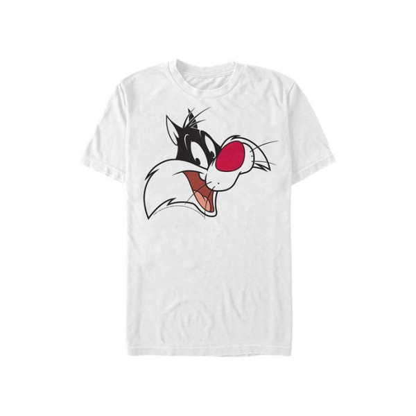 Looney Tunes™ Sylvester Face Short Sleeve Graphic T-Shirt