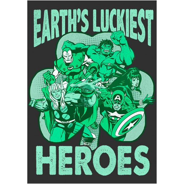Marvel™ Marvel Luck of the Hero Graphic Short Sleeve T-Shirt