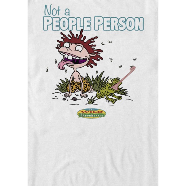 Nickelodeon™ The Wild Thornberry’s Donnie Not A People Person Portrait Short-Sleeve T-Shirt