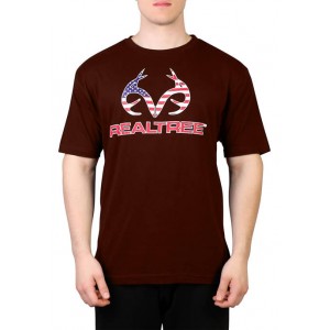 REALTREE® Men's Short Sleeve Americana Graphic T-Shirt 