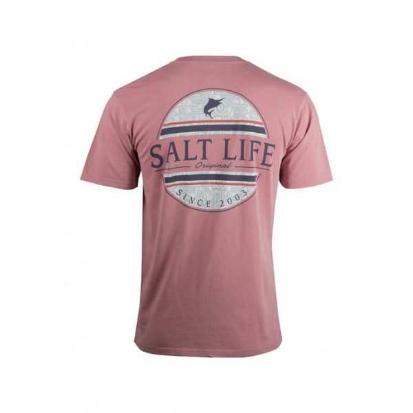 Salt Life Short Sleeve Fish Trippin Salt Wash Graphic T-Shirt