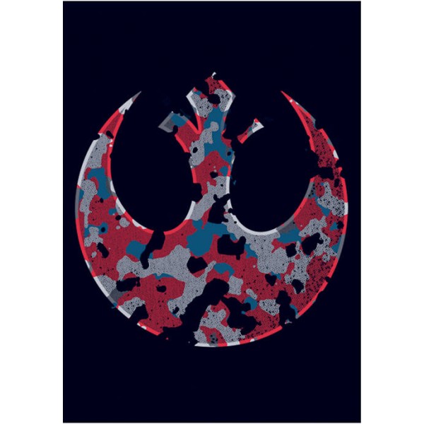 Star Wars® Camouflage Rebel Crest Graphic T-Shirt