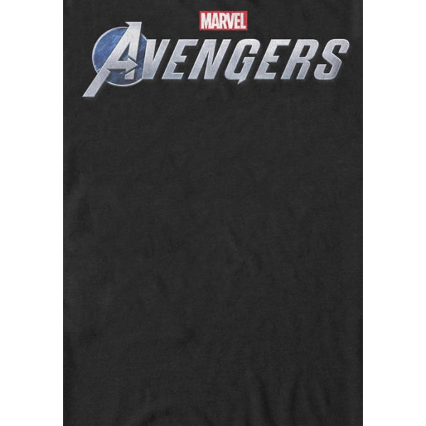 The Avengers Endgame Silver Logo Short Sleeve T-Shirt