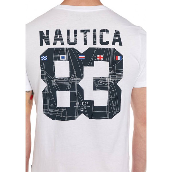 Nautica Short Sleeve Graphic T-Shirt