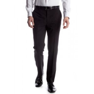 Adolfo Slim Fit Black Suit Separate Pants 