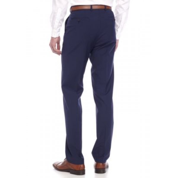 Crown & Ivy™ Slim-Fit Navy Stretch Suit Pants