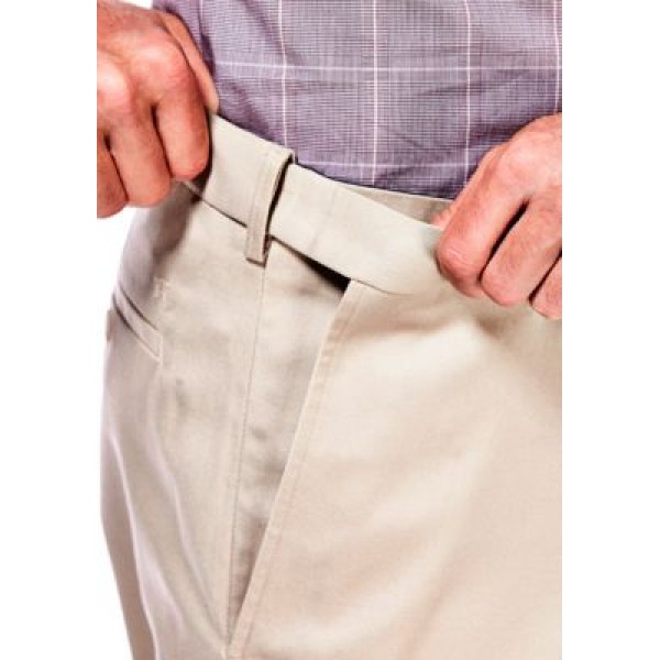 Haggar® Premium Stretch No Iron Khaki Straight Fit Flat Front Pants