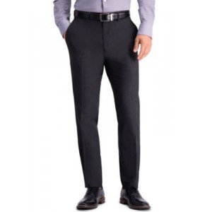 Kenneth Cole Reaction Stretch Texture Weave Slim Fit Flat Front Dress Pants 
