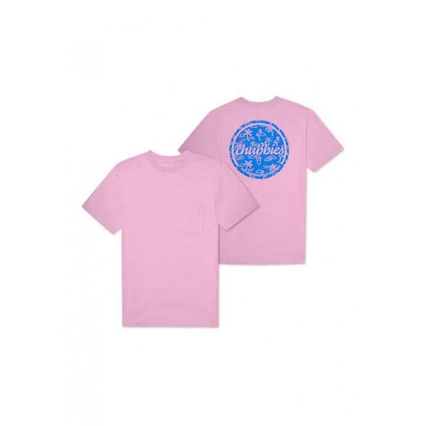 CHUBBIES The Pink Neon Graphic T-Shirt