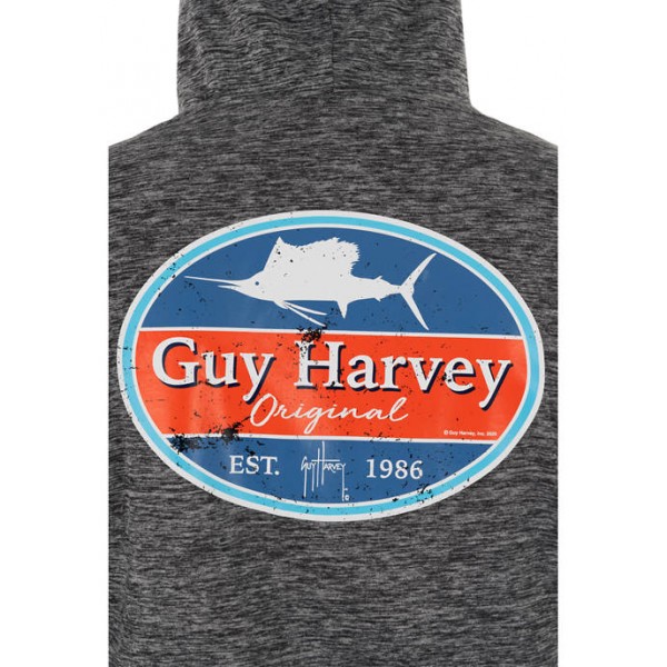 Guy Harvey® Men's Offshore Mahi Shield Long Sleeve Hoodie