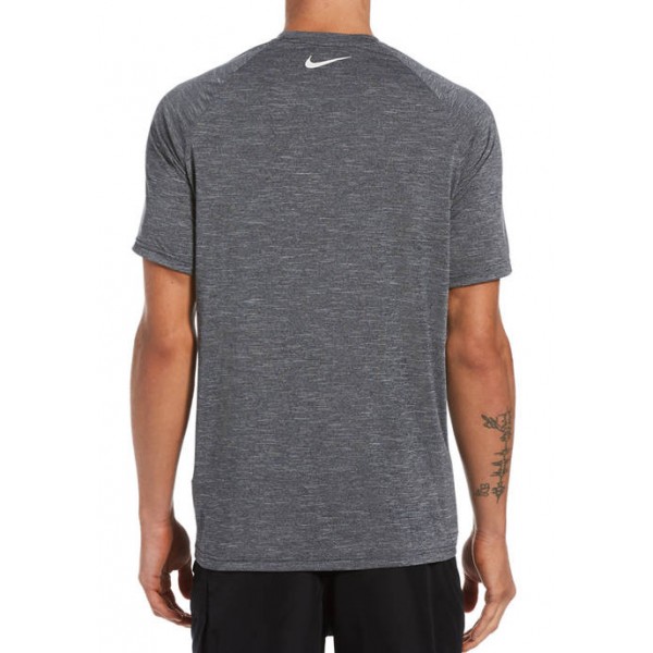 Nike® Heather Sunset Logo Short Sleeve Hydroguard Swim T-Shirt