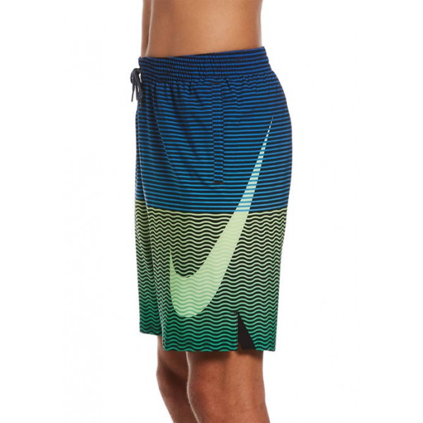 Nike® Horizon Stripe Vital 9 Inch Volley Shorts