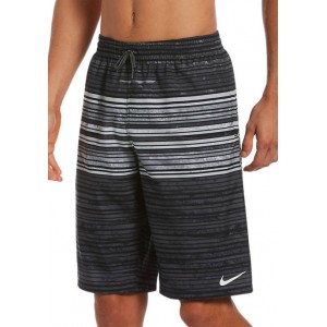 Nike® Oxidized Stripe Breaker 11 Inch Volley Shorts 
