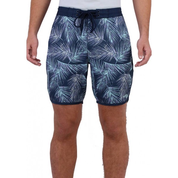 Reel Life Men's Palm Print Shorts