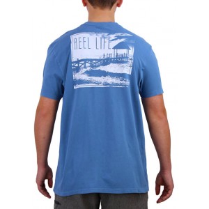 Reel Life Short Sleeve Soft Beach T-Shirt