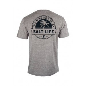 Salt Life Short Sleeve Fish Surf Dive Relax Graphic T-Shirt 