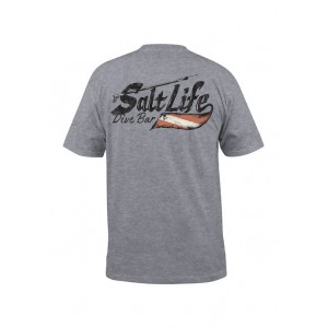 Salt Life Short Sleeve Salty Dive Bar Graphic T-Shirt 