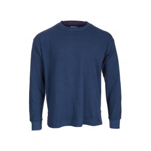 Smith's Workwear Long-Tail Thermal Knit Crew Pullover