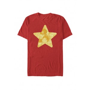 Cartoon Network Stevens Universe Gold Star Short Sleeve Graphic T-Shirt