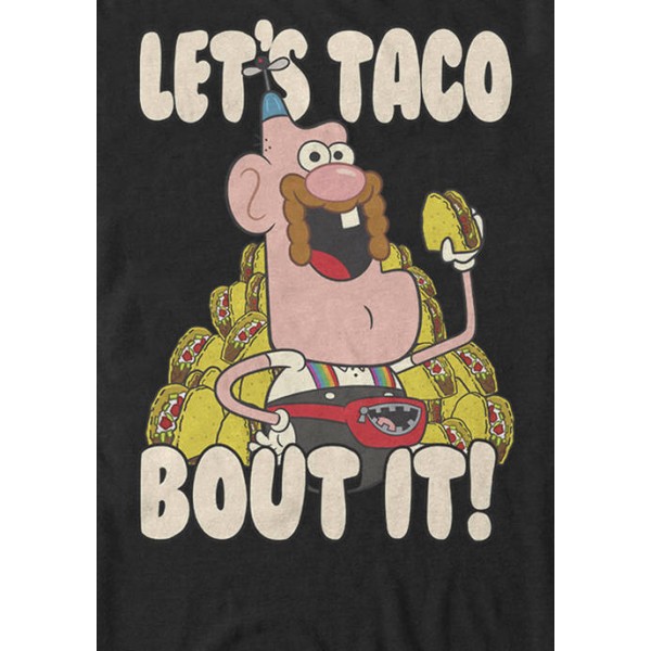 Cartoon Network Uncle Grandpa Let's Taco Bout It! Short Sleeve Graphic T-Shirt