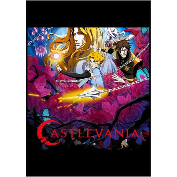 Castlevania Castlevania Square 2 Graphic T-Shirt
