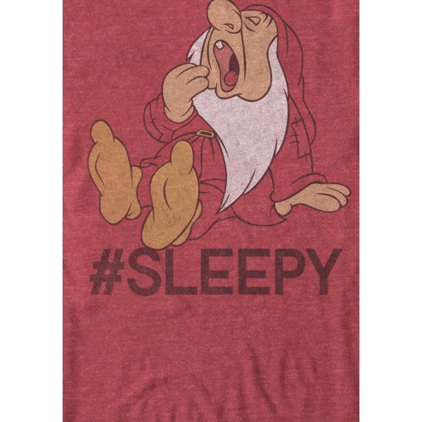 Disney® Snow White Hashtag Sleepy Short Sleeve T-Shirt