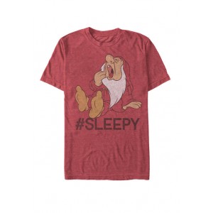 Disney® Snow White Hashtag Sleepy Short Sleeve T-Shirt 