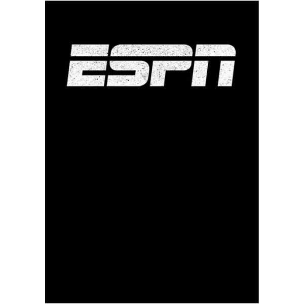 ESPN ESPN White Logo Short Sleeve Graphic T-Shirt