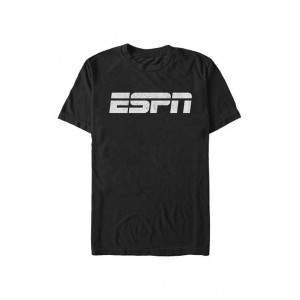 ESPN ESPN White Logo Short Sleeve Graphic T-Shirt 