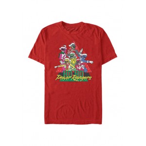 Fifth Sun™ Power Rangers Santa Rangers Graphic T-Shirt 