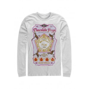 Harry Potter™ Harry Potter Chocolate Frogs Long Sleeve Graphic Crew T-Shirt