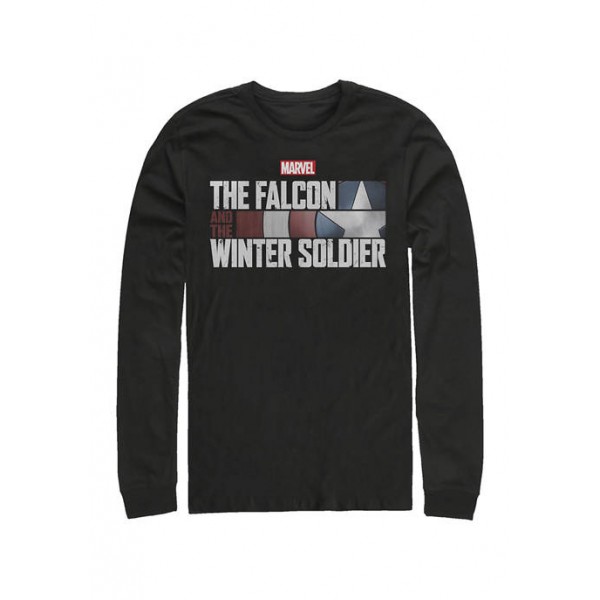 Marvel™ Falcon & WS Long Sleeve Crew T-Shirt