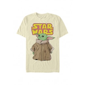 Star Wars The Mandalorian Star Wars™ The Mandalorian Logo Child Gaze Graphic T-Shirt 