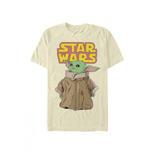 Star Wars The Mandalorian Star Wars™ The Mandalorian Logo Child Gaze Graphic T-Shirt