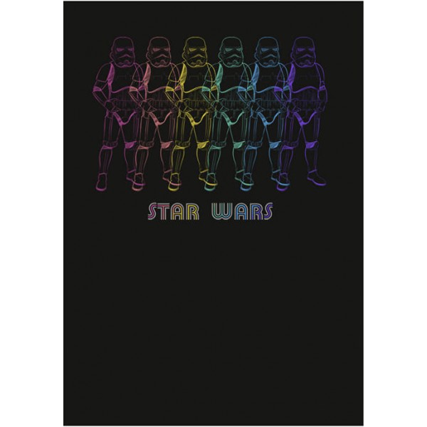 Star Wars® Chrome Line Troop Long Sleeve Crew Graphic T-Shirt