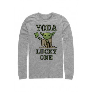 Star Wars® Star Wars Yoda So Lucky Graphic Long Sleeve T-Shirt 
